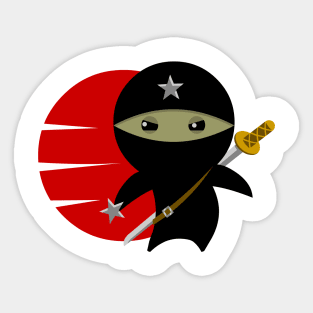 NINJA STAR Sticker